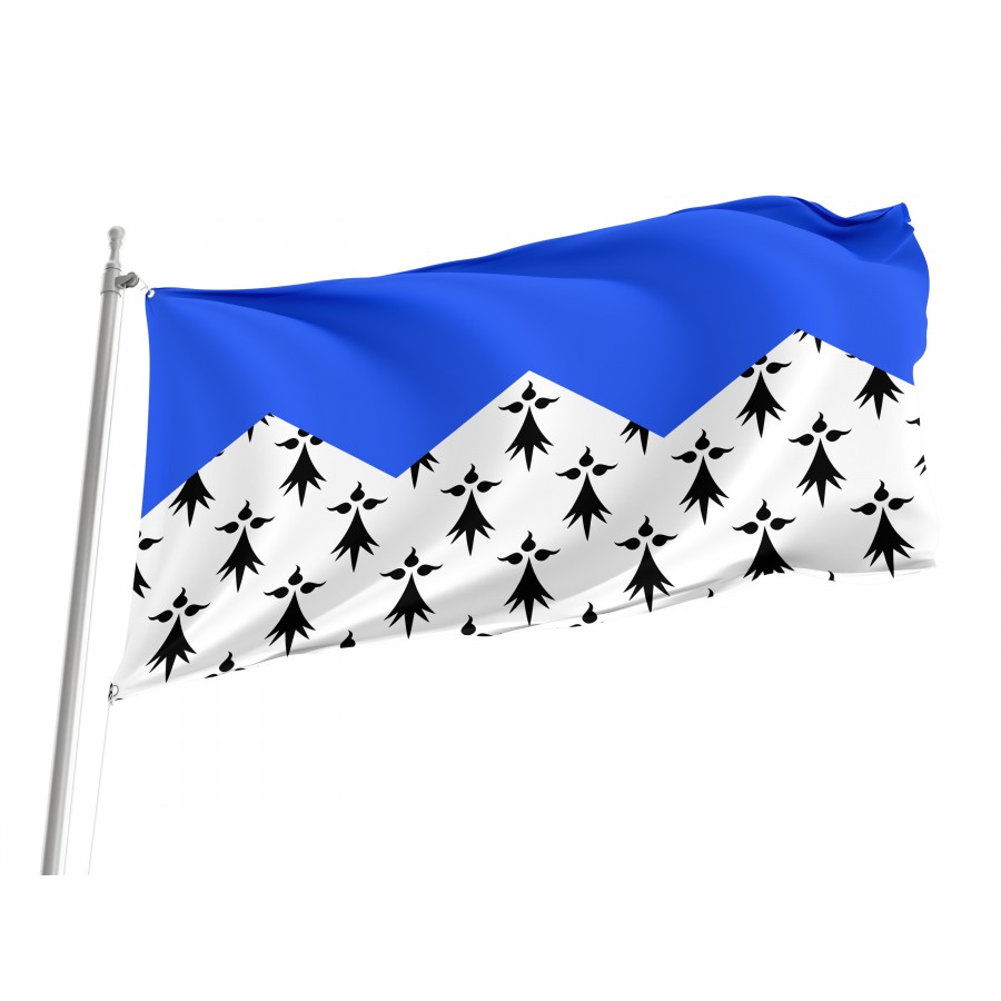 Flag Of Côtes-Darmor, Patriotic Flags, Unique Design Print, Flags For Indoor & Outdoor Use - High Quality France for Indoor and Outdoor Use