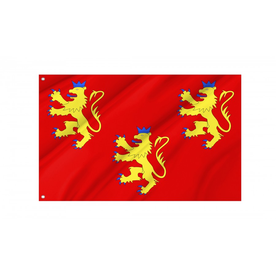 Flag Of Dordogne, Patriotic Flags, Unique Design Print, Flags For Indoor & Outdoor Use - High Quality France for Indoor and Outdoor Use