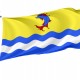 Flag of Département fr Drôme, Patriotic Flags, Unique Design Print, Flags for Indoor & Outdoor Use - Imagine 1