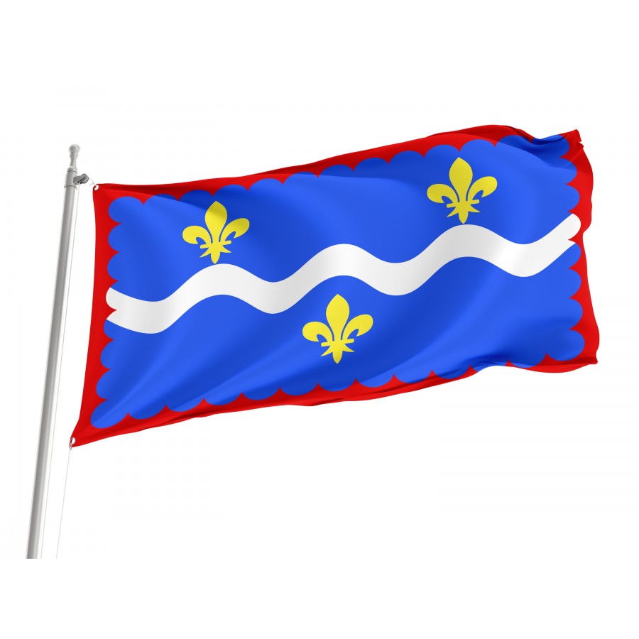 Flag Of Département Fr Indre, Patriotic Flags, Unique Design Print, Flags For Indoor & Outdoor Use - High Quality France for Indoor and Outdoor Use