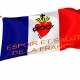 Flag of Esf, Espoir et Salut de la France, Patriotic Flags, Unique Design Print, Flags for Indoor & Outdoor Use - Imagine 1
