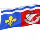 Flag of FR Département Hauts-de-Seine, Patriotic Flags, Unique Design Print, Flags for Indoor & Outdoor Use - Imagine 1