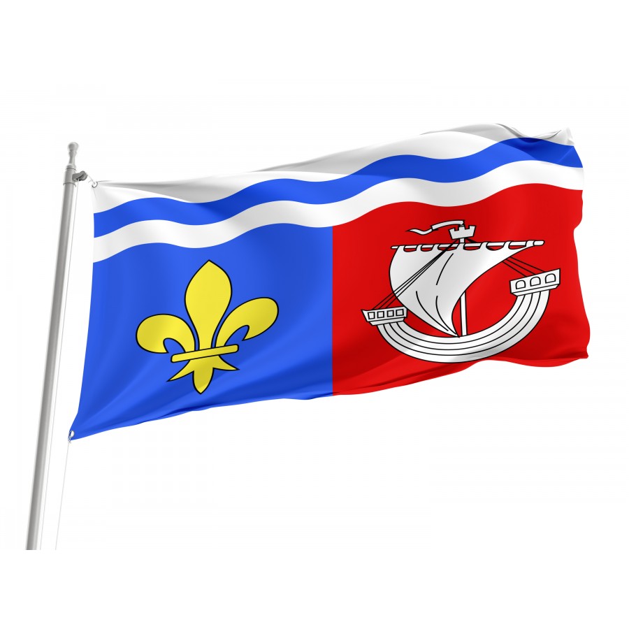 Flag Of Fr Département Hauts-De-Seine, Patriotic Flags, Unique Design Print, Flags For Indoor & Outdoor Use - High Quality France for Indoor and Outdoor Use