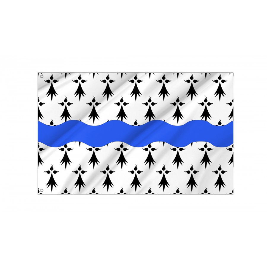 Flag Of Fr Département Loire-Atlantique, Patriotic Flags, Unique Design Print, Flags For Indoor & Outdoor Use - High Quality France for Indoor and Outdoor Use