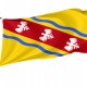 Flag of FR Département Meurthe-et-Moselle, Patriotic Flags, Unique Design Print, Flags for Indoor & Outdoor Use - Imagine 1