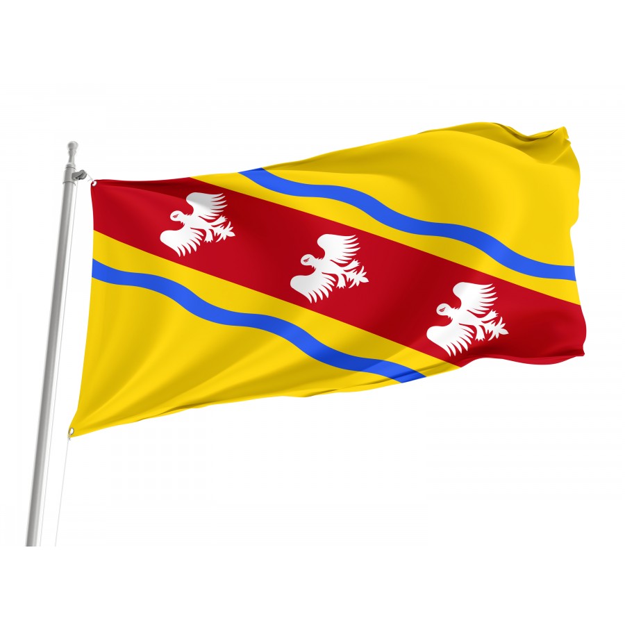 Flag Of Fr Département Meurthe-Et-Moselle, Patriotic Flags, Unique Design Print, Flags For Indoor & Outdoor Use - High Quality France for Indoor and Outdoor Use