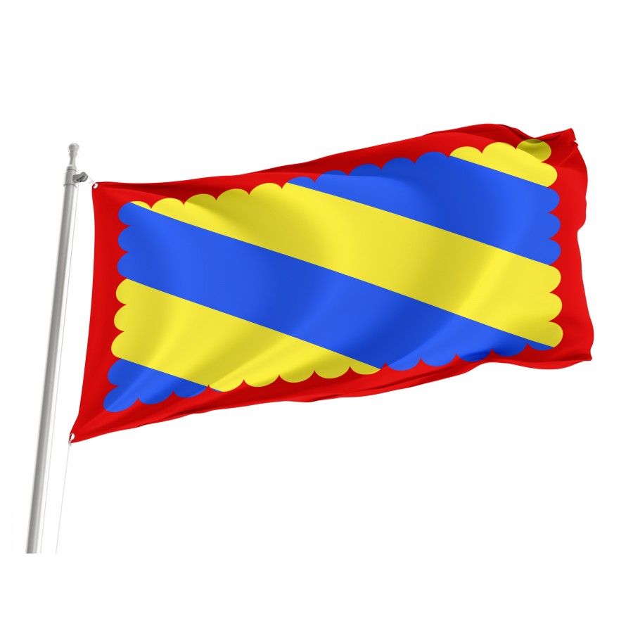 Flag Of Fr Département Nièvre, Patriotic Flags, Unique Design Print, Flags For Indoor & Outdoor Use - High Quality France for Indoor and Outdoor Use