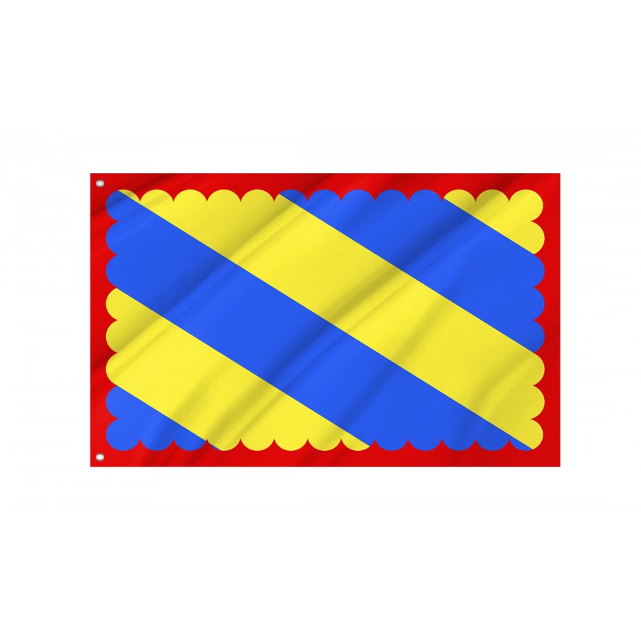 Flag Of Fr Département Nièvre, Patriotic Flags, Unique Design Print, Flags For Indoor & Outdoor Use - High Quality France for Indoor and Outdoor Use