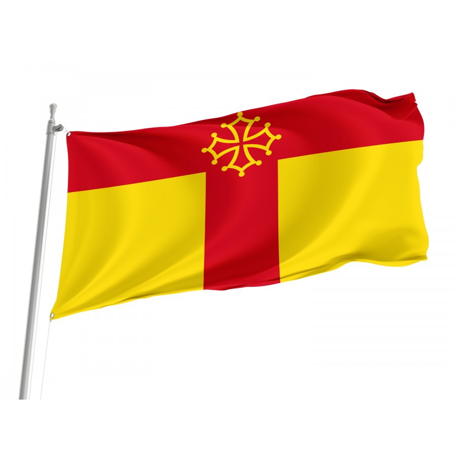 Flag Of Fr Département Tarn, Patriotic Flags, Unique Design Print, Flags For Indoor & Outdoor Use - High Quality France for Indoor and Outdoor Use
