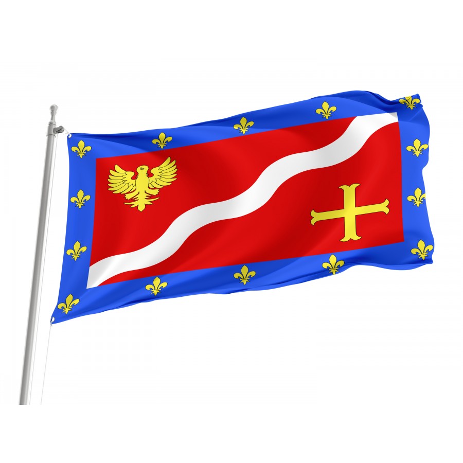 Flag Of Fr Département Val-Doise, Patriotic Flags, Unique Design Print, Flags For Indoor & Outdoor Use - High Quality France for Indoor and Outdoor Use