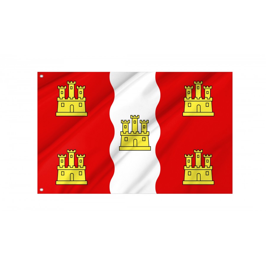 Flag Of Fr Département Vienne, Patriotic Flags, Unique Design Print, Flags For Indoor & Outdoor Use - High Quality France for Indoor and Outdoor Use