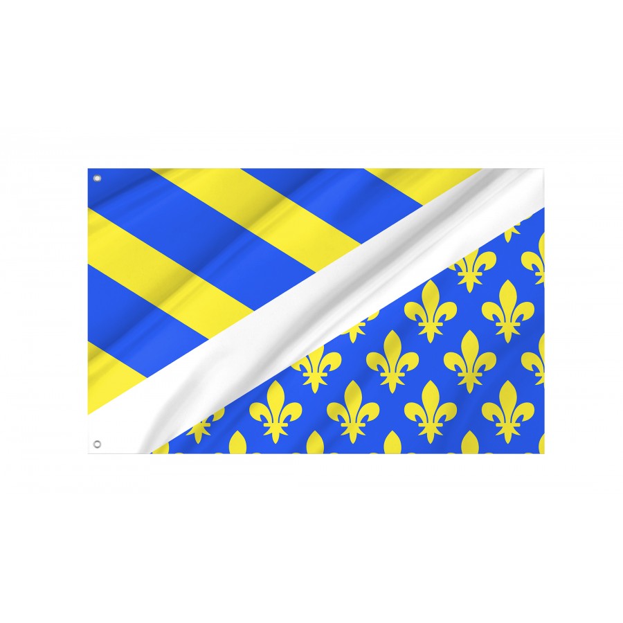 Flag Of Fr Département Loise, Patriotic Flags, Unique Design Print, Flags For Indoor & Outdoor Use - High Quality France for Indoor and Outdoor Use