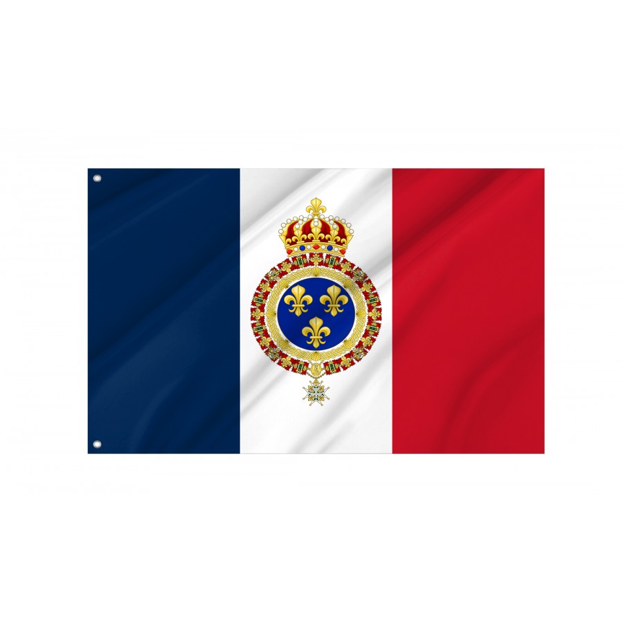 Army Flag Of France During The Bourbon Restoration, Patriotic Flags, Flags For Indoor & Outdoor Use - High Quality France for Indoor and Outdoor Use
