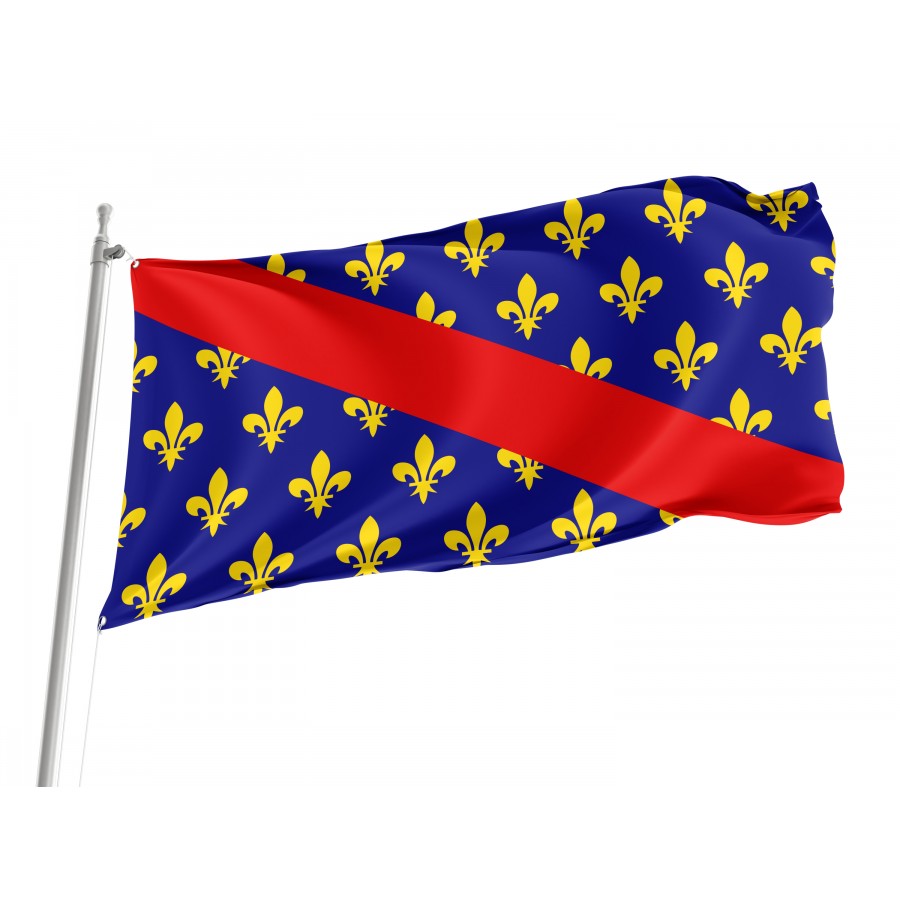 Flag Of French Province Of Bourbonnais, Patriotic Flags, Unique Design Print, Flags For Indoor & Outdoor Use - High Quality France for Indoor and Outdoor Use