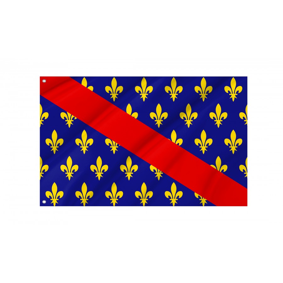 Flag Of French Province Of Bourbonnais, Patriotic Flags, Unique Design Print, Flags For Indoor & Outdoor Use - High Quality France for Indoor and Outdoor Use