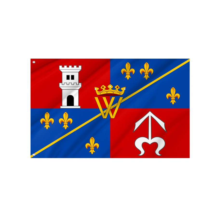 Flag Of Fulnek, Patriotic Flags, Unique Design Print, Flags For Indoor & Outdoor Use - High Quality France for Indoor and Outdoor Use
