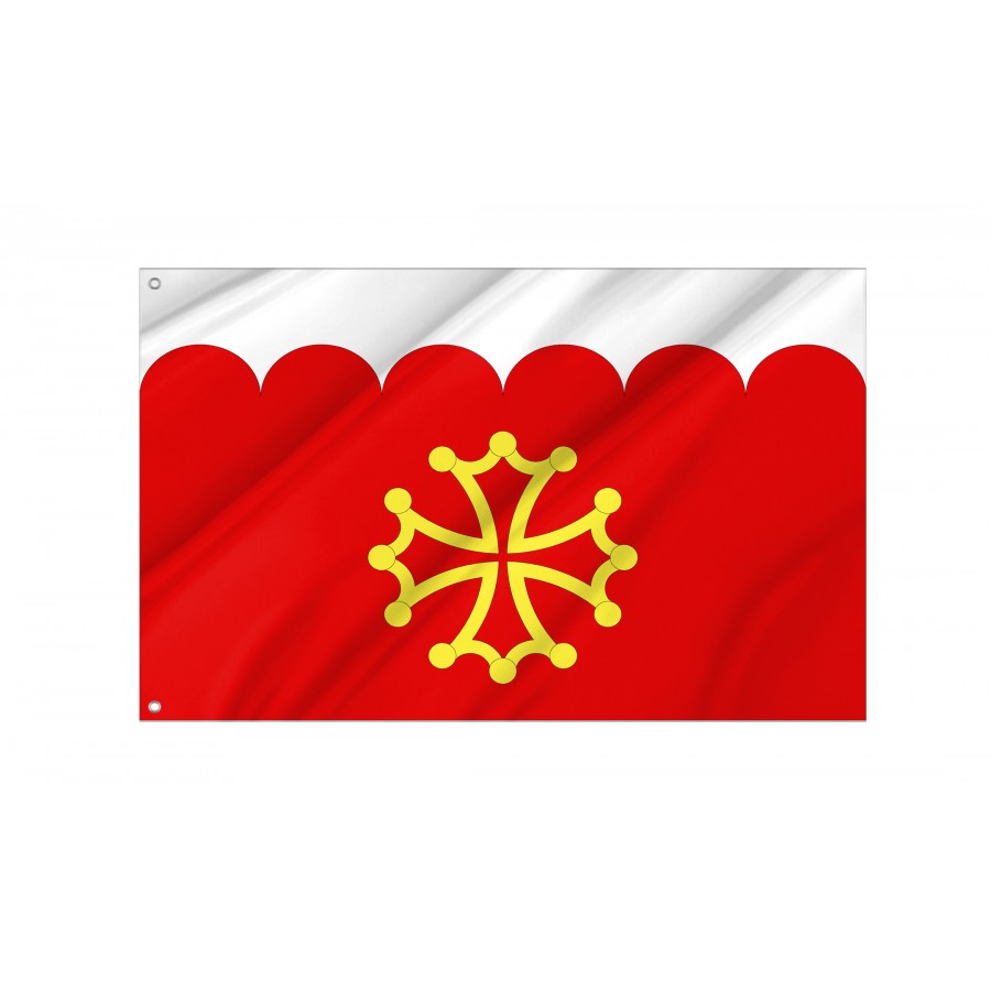 Flag Of Gard, Patriotic Flags, Unique Design Print, Flags For Indoor & Outdoor Use - High Quality France for Indoor and Outdoor Use
