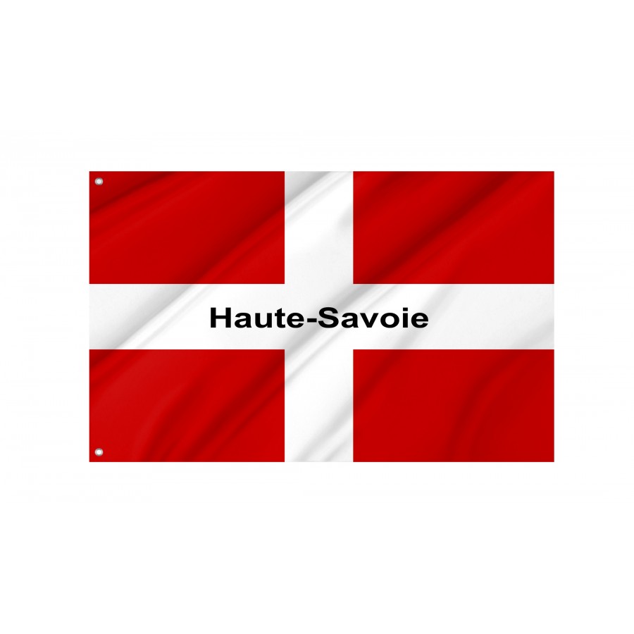 Flag Of Haute-Savoie, Patriotic Flags, Unique Design Print, Flags For Indoor & Outdoor Use - High Quality Savoy for Indoor and Outdoor Use