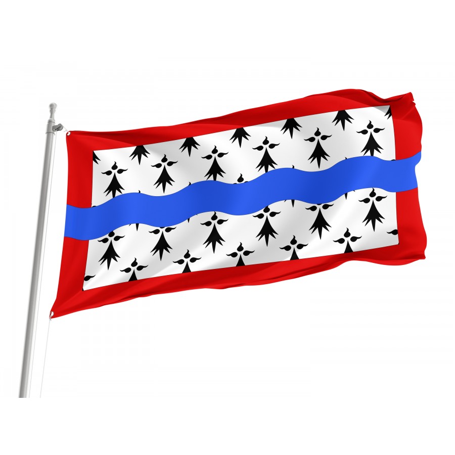 Flag Of Haute-Vienne, Patriotic Flags, Unique Design Print, Flags For Indoor & Outdoor Use - High Quality France for Indoor and Outdoor Use