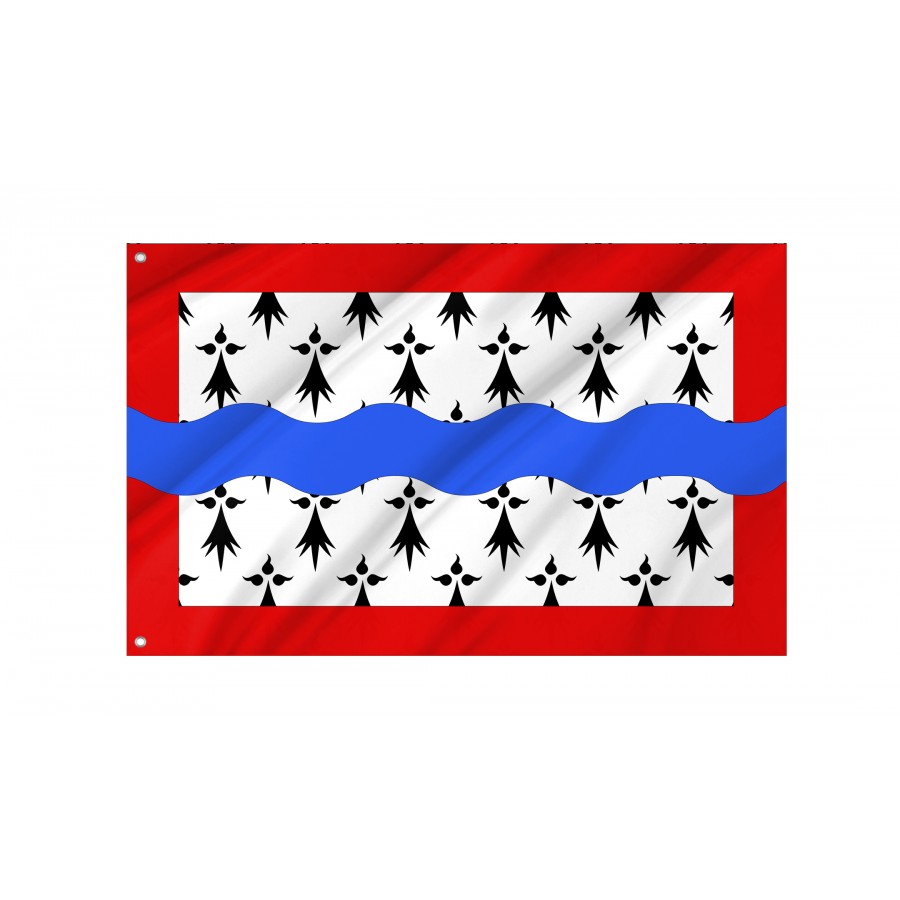 Flag Of Haute-Vienne, Patriotic Flags, Unique Design Print, Flags For Indoor & Outdoor Use - High Quality France for Indoor and Outdoor Use