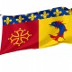 Flag of Hautes-Alpes Department, Patriotic Flags, Unique Design Print, Flags for Indoor & Outdoor Use - Imagine 1