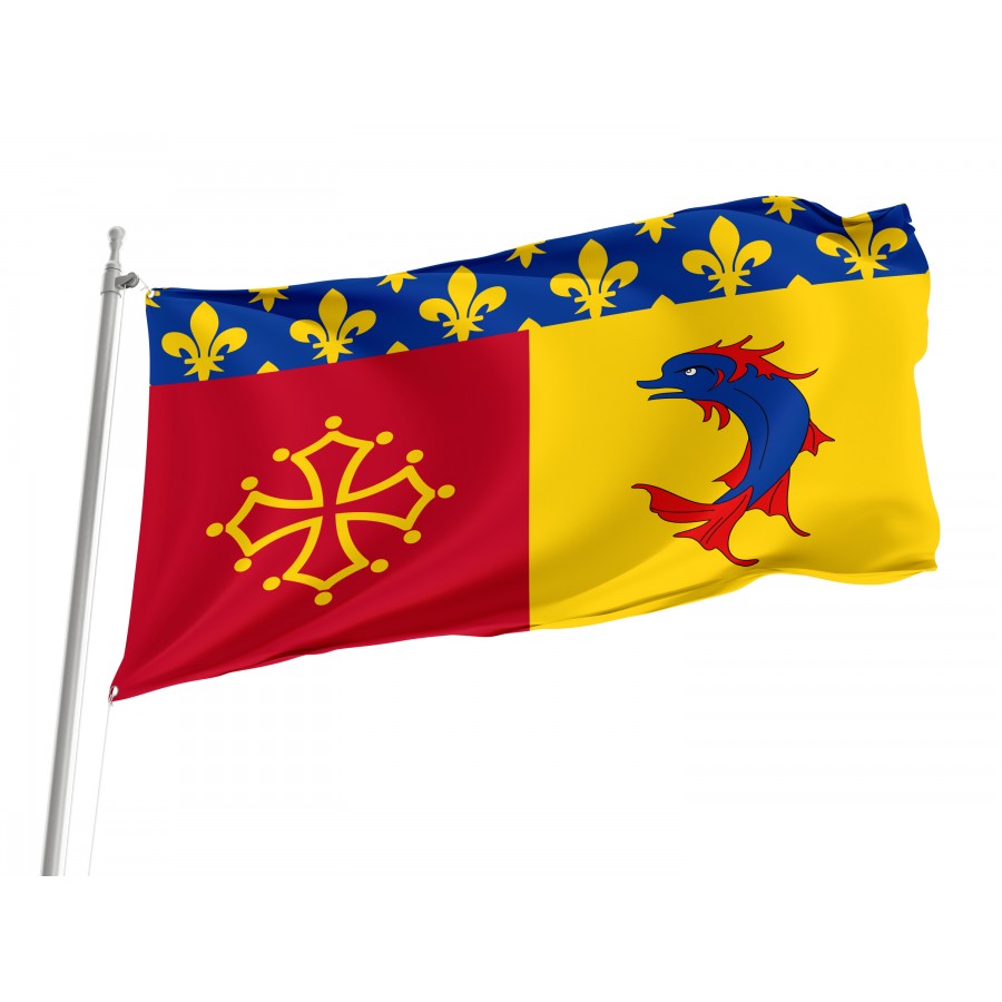 Flag Of Hautes-Alpes Department, Patriotic Flags, Unique Design Print, Flags For Indoor & Outdoor Use - High Quality France for Indoor and Outdoor Use