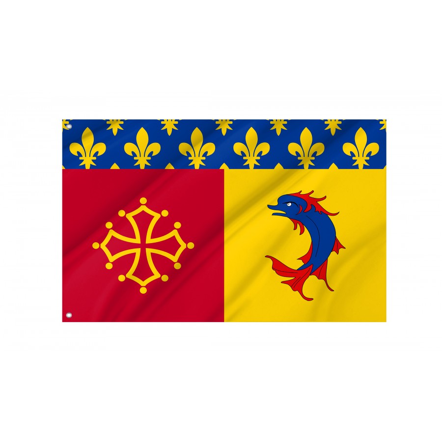 Flag Of Hautes-Alpes Department, Patriotic Flags, Unique Design Print, Flags For Indoor & Outdoor Use - High Quality France for Indoor and Outdoor Use