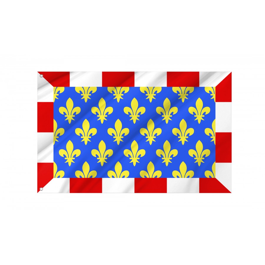 Flag Of Indre-Et-Loire, Patriotic Flags, Unique Design Print, Flags For Indoor & Outdoor Use - High Quality France for Indoor and Outdoor Use
