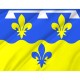 Flag of Loir-et-Cher, Patriotic Flags, Unique Design Print, Flags for Indoor & Outdoor Use - Imagine 2