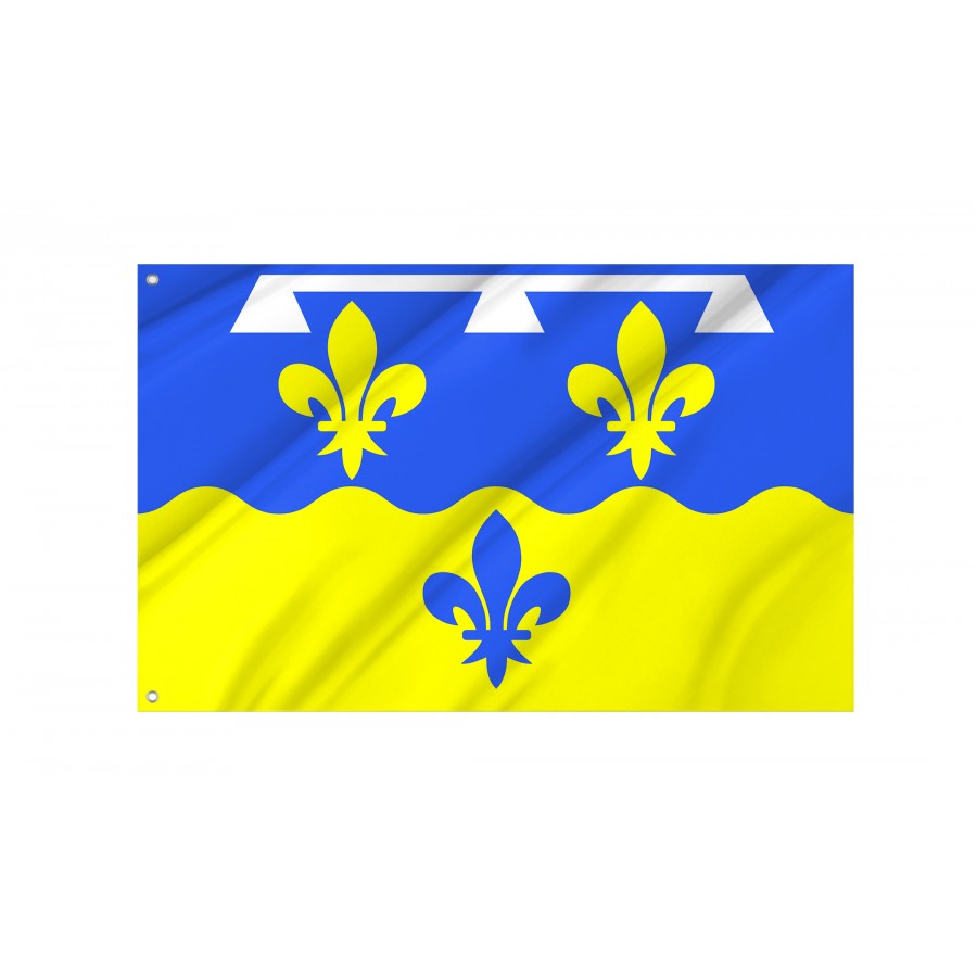 Flag Of Loir-Et-Cher, Patriotic Flags, Unique Design Print, Flags For Indoor & Outdoor Use - High Quality France for Indoor and Outdoor Use