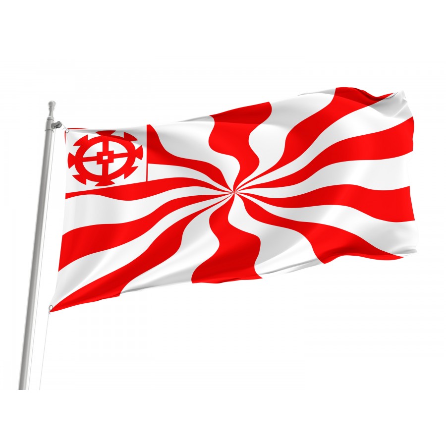 Flag of Mulhouse Alsace, Patriotic Flags, Unique Design Print, Flags for Indoor & Outdoor Use