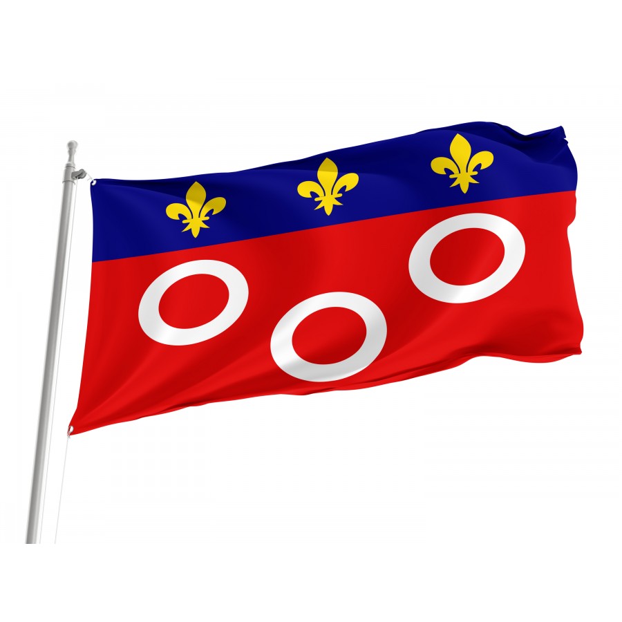 Flag Of Mâcon, Patriotic Flags, Unique Design Print, Flags For Indoor & Outdoor Use - High Quality France for Indoor and Outdoor Use