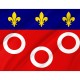 Flag of Mâcon, Patriotic Flags, Unique Design Print, Flags for Indoor & Outdoor Use - Imagine 2