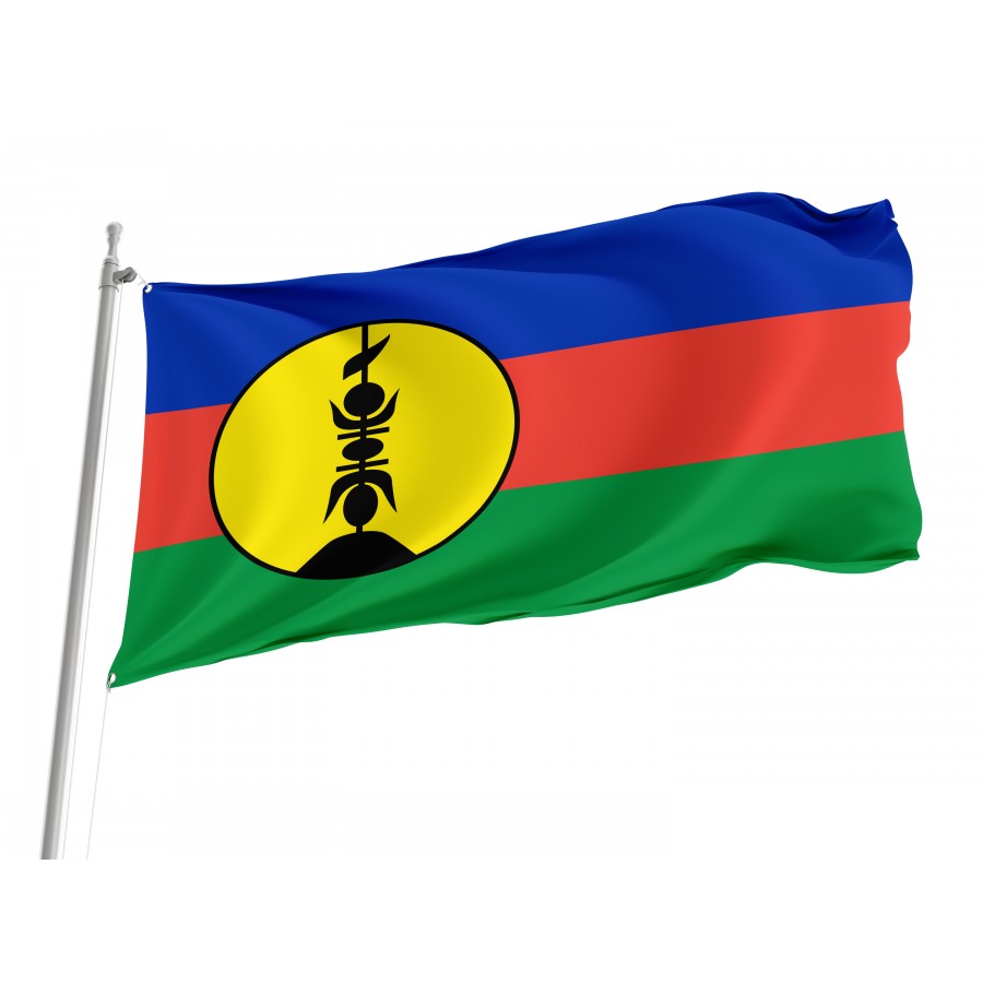 Flag Of New Caledonia, Patriotic Flags, Unique Design Print, Flags For Indoor & Outdoor Use - High Quality France for Indoor and Outdoor Use