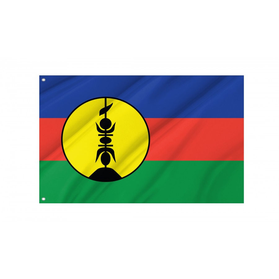 Flag Of New Caledonia, Patriotic Flags, Unique Design Print, Flags For Indoor & Outdoor Use - High Quality France for Indoor and Outdoor Use