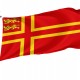 Flag of Normandy with Olaf and leopards, Patriotic Flags, Unique Design Print, Flags for Indoor & Outdoor Use - Imagine 1