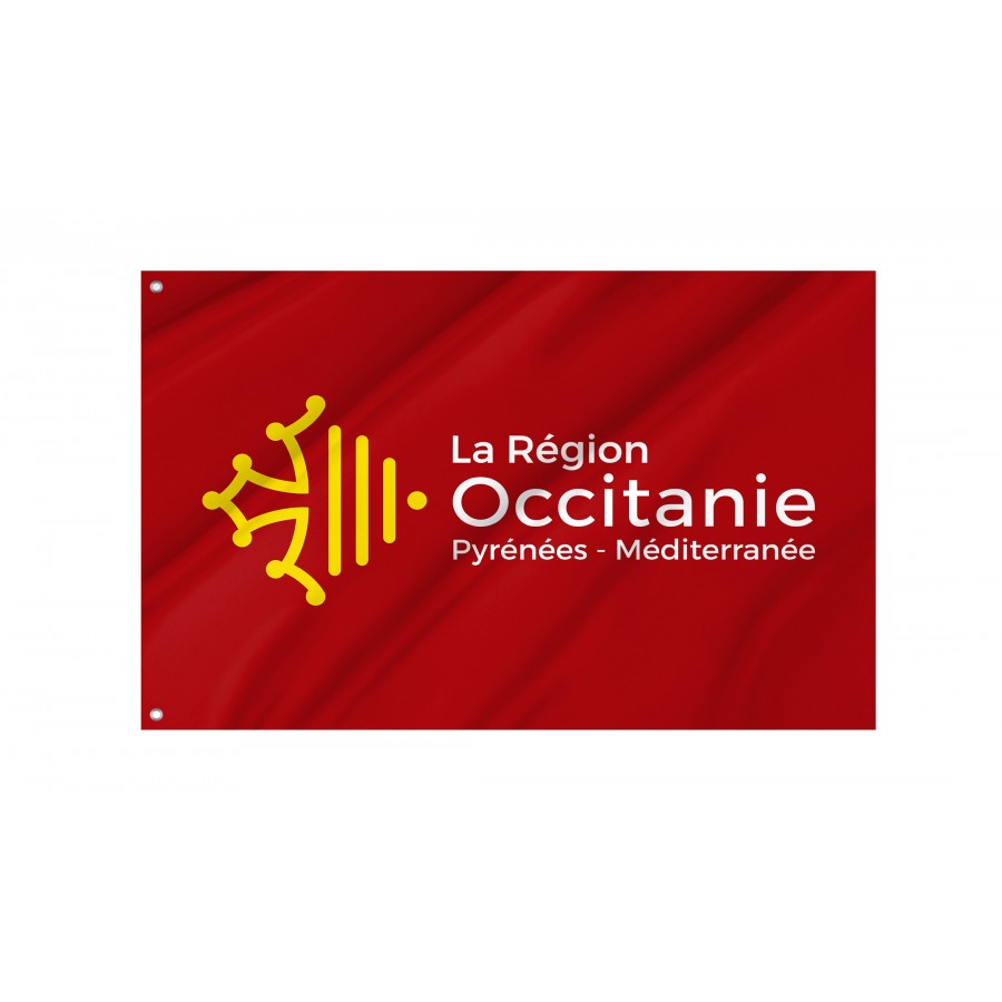 Flag Of Occitanie, Patriotic Flags, Unique Design Print, Flags For Indoor & Outdoor Use - High Quality France for Indoor and Outdoor Use