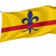 Flag of Pertuis, Patriotic Flags, Unique Design Print, Flags for Indoor & Outdoor Use - Imagine 1