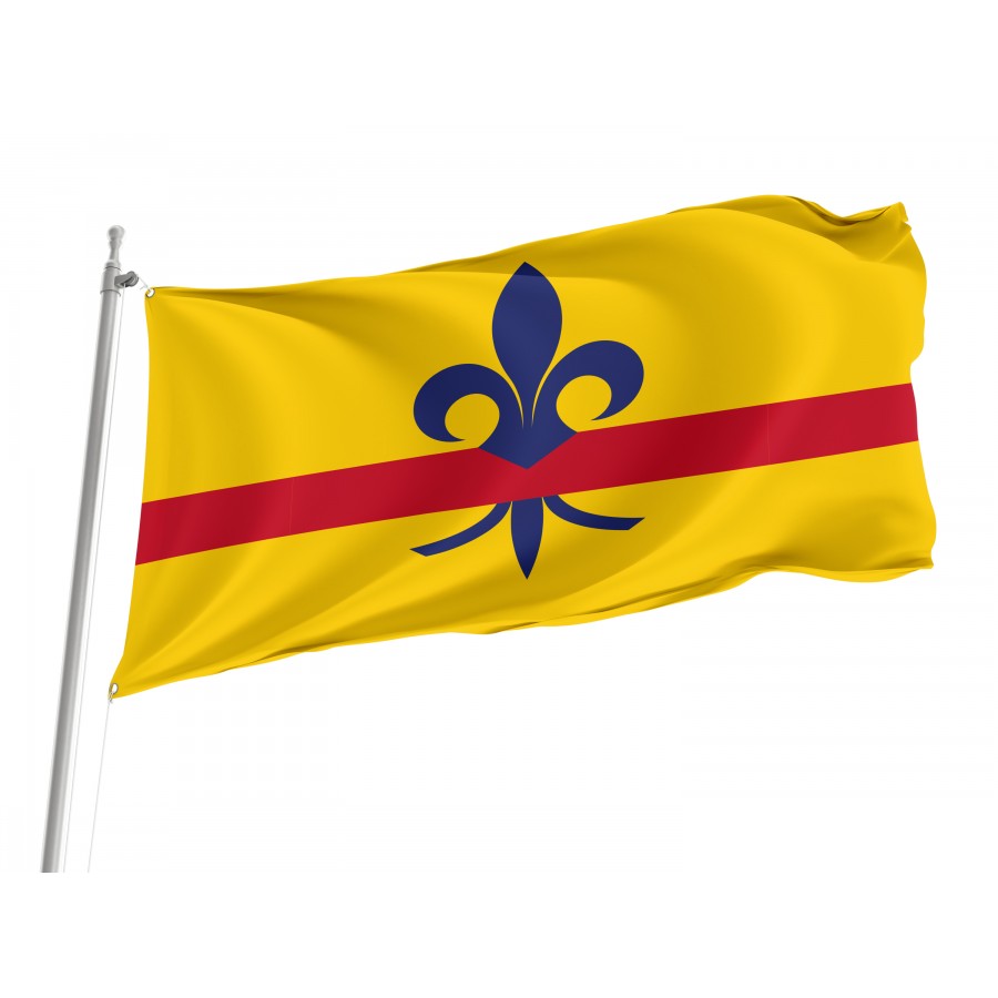 Flag Of Pertuis, Patriotic Flags, Unique Design Print, Flags For Indoor & Outdoor Use - High Quality France for Indoor and Outdoor Use