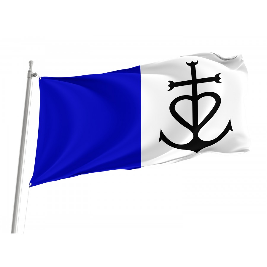 Flag Of Principality Of Aigues-Mortes, Patriotic Flags, Unique Design Print, Flags For Indoor & Outdoor Use - High Quality France for Indoor and Outdoor Use