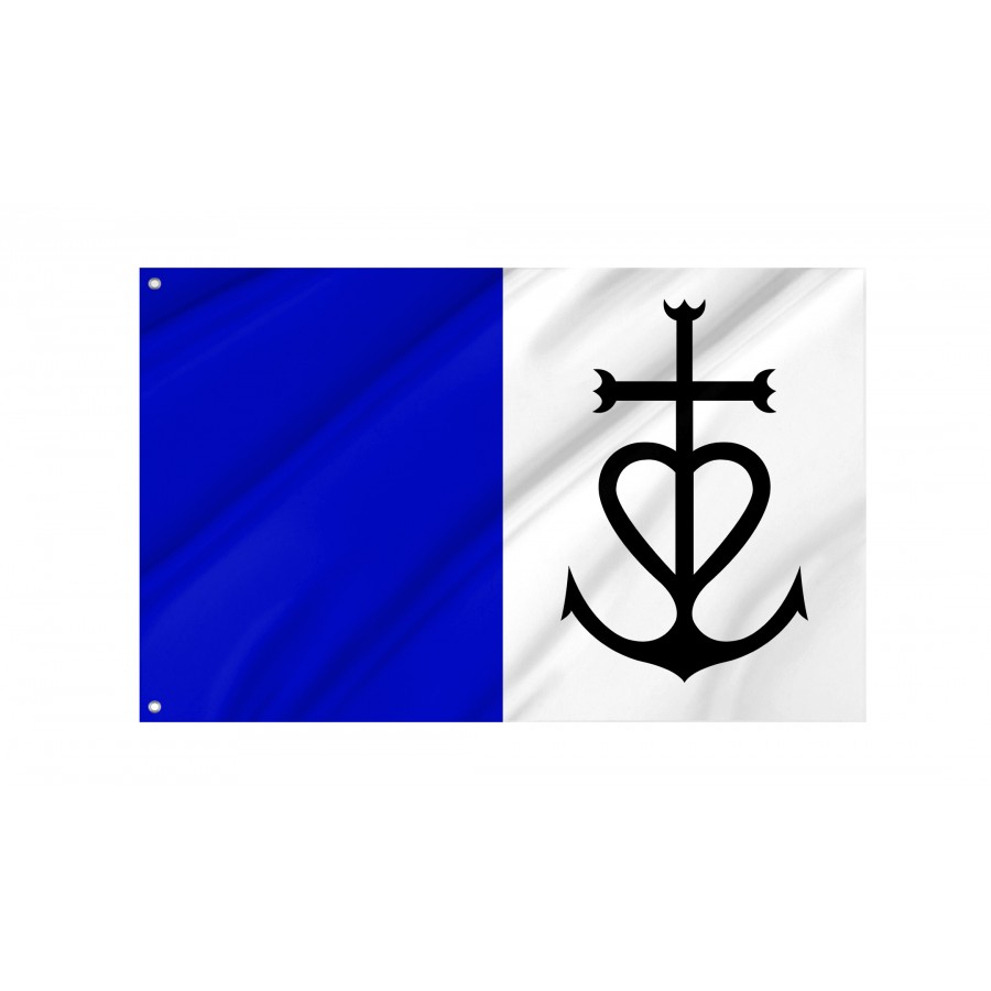 Flag Of Principality Of Aigues-Mortes, Patriotic Flags, Unique Design Print, Flags For Indoor & Outdoor Use - High Quality France for Indoor and Outdoor Use
