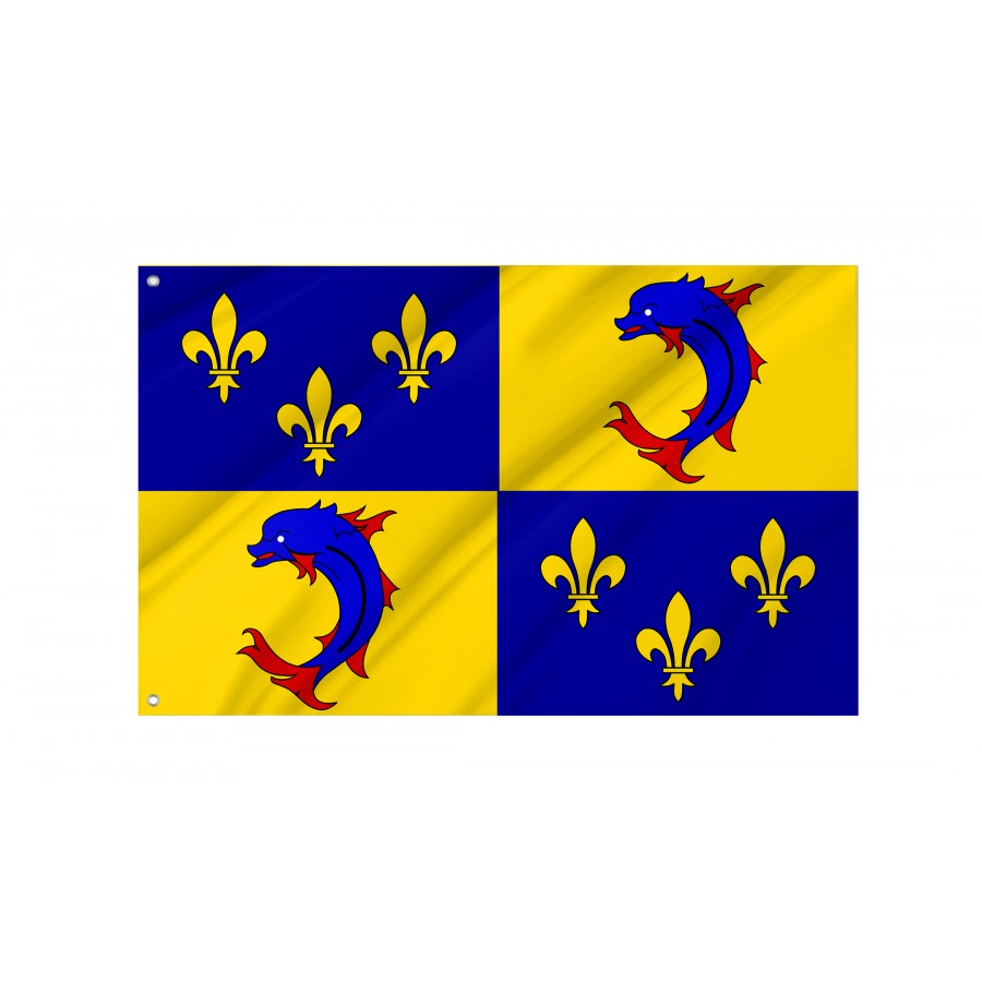 Flag Of Region Daupiné In France, Patriotic Flags, Unique Design Print, Flags For Indoor & Outdoor Use - High Quality France for Indoor and Outdoor Use