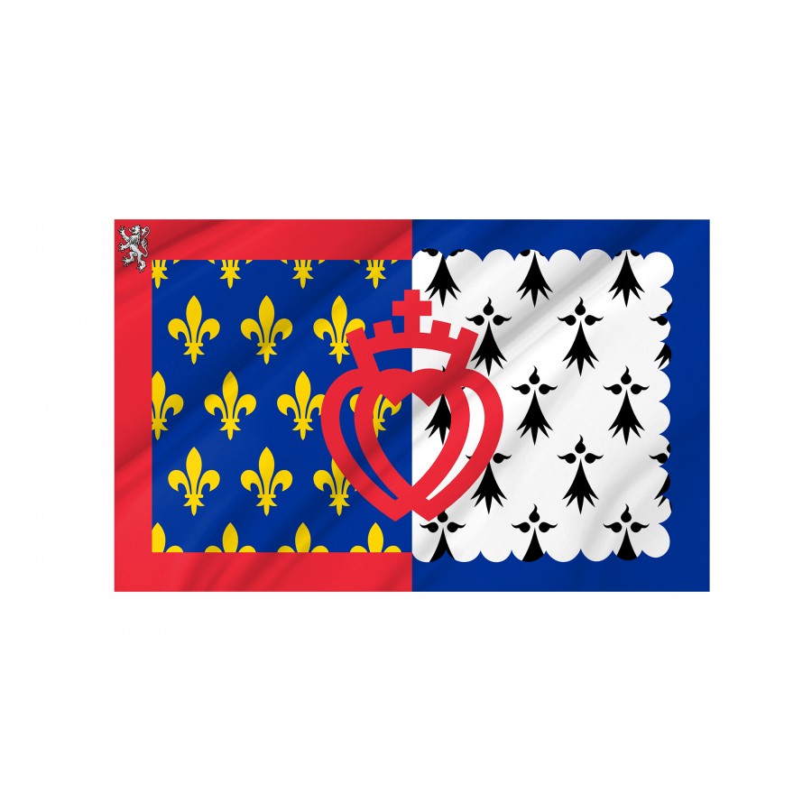 Flag Of Region Pays-De-La-Loire In France, Patriotic Flags, Unique Design Print, Flags For Indoor & Outdoor Use - High Quality Pays de la Loire for Indoor and Outdoor Use