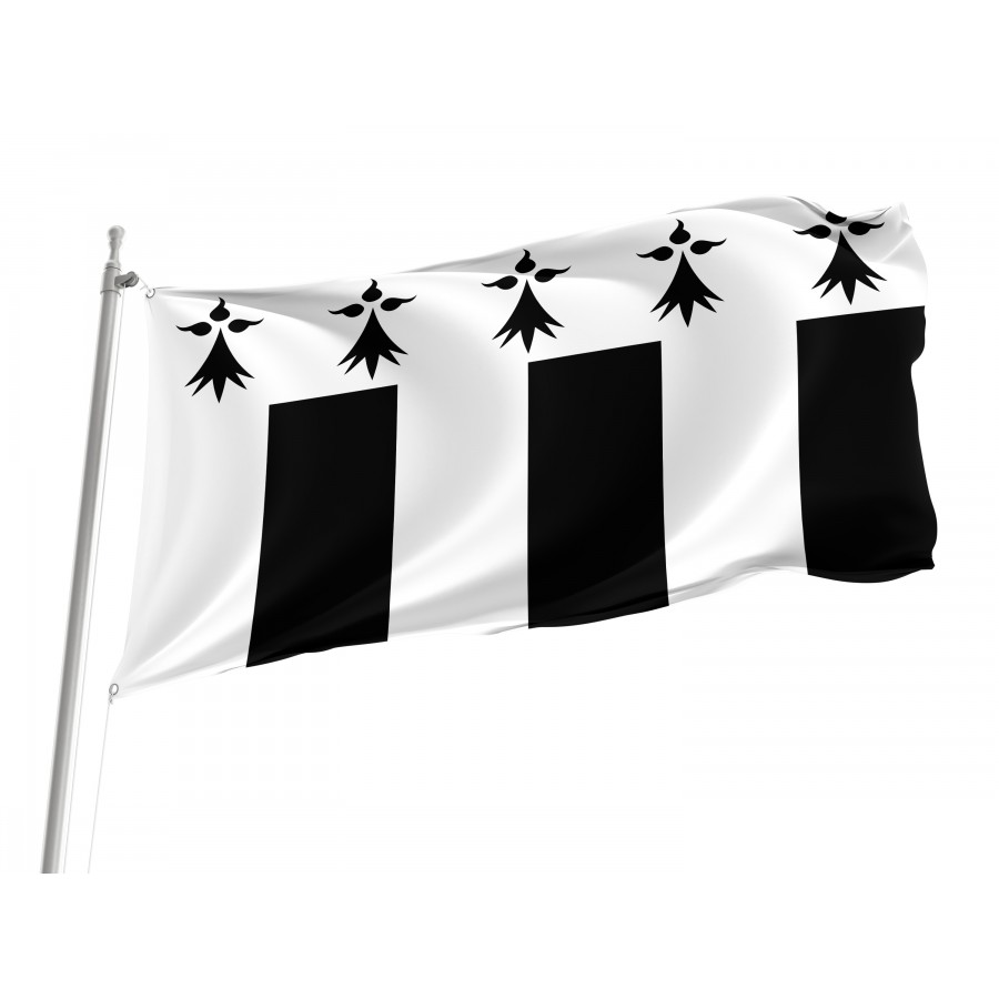 Flag Of Rennes, Patriotic Flags, Unique Design Print, Flags For Indoor & Outdoor Use - High Quality France for Indoor and Outdoor Use