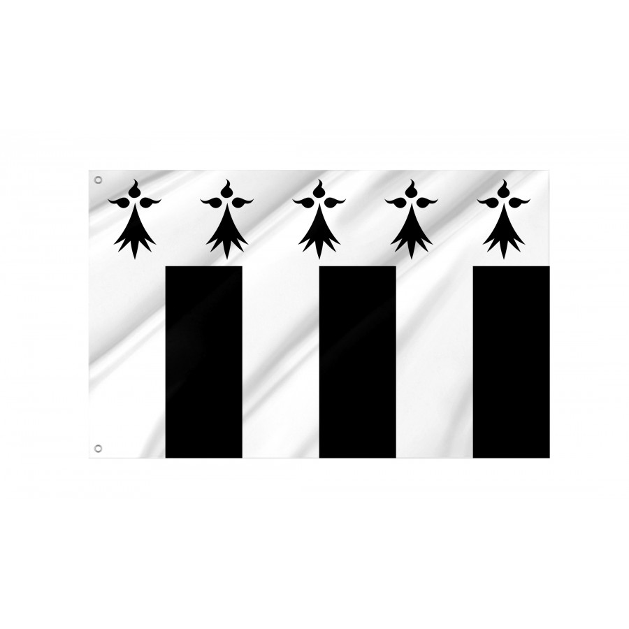 Flag Of Rennes, Patriotic Flags, Unique Design Print, Flags For Indoor & Outdoor Use - High Quality France for Indoor and Outdoor Use