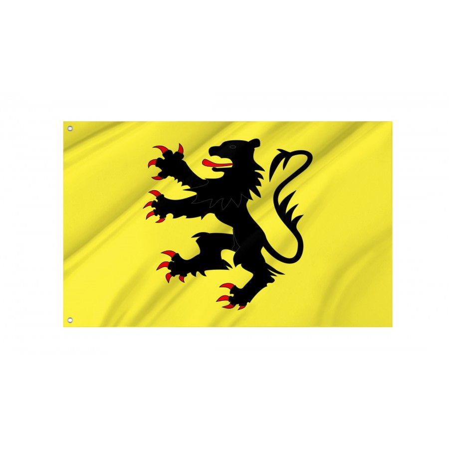 Flag Of Representing The Lion Of Flanders, Patriotic Flags, Unique Design Print, Flags For Indoor & Outdoor Use - High Quality France for Indoor and Outdoor Use