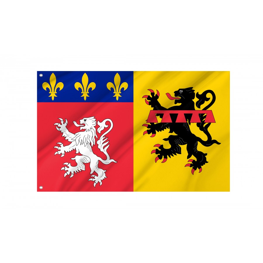 Flag Of Rhône, Patriotic Flags, Unique Design Print, Flags For Indoor & Outdoor Use - High Quality France for Indoor and Outdoor Use