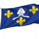 Flag of Saintonge, Patriotic Flags, Unique Design Print, Flags for Indoor & Outdoor Use - Imagine 1