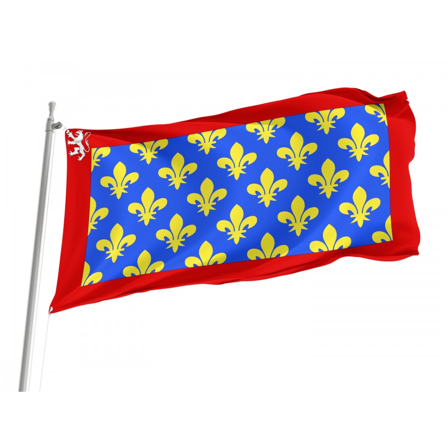 Flag Of Sarthe, Patriotic Flags, Unique Design Print, Flags For Indoor & Outdoor Use - High Quality France for Indoor and Outdoor Use