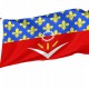 Flag of Seine-Saint-Denis, Patriotic Flags, Unique Design Print, Flags for Indoor & Outdoor Use - Imagine 1